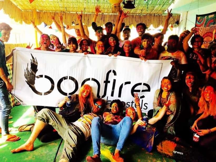 Bonfire Hostels Rishīkesh Eksteriør bilde